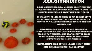 Milk tube ball birth and prolapse – Hotkinkyjo
